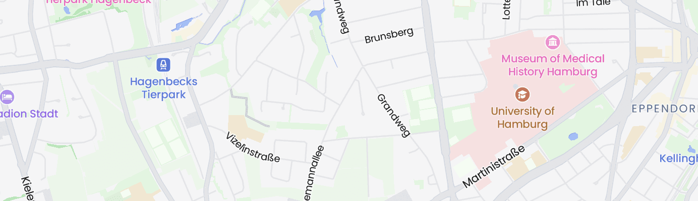 Karte mit dem ungefähren Standort