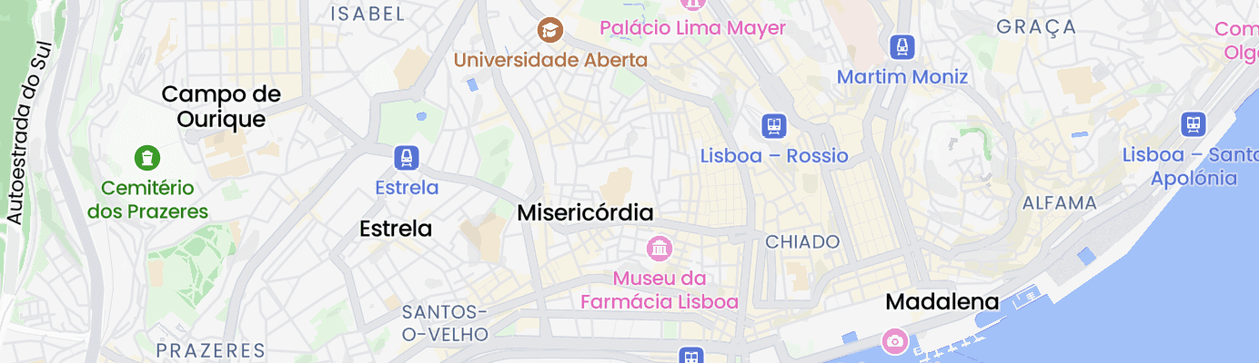 Map showing the approximate location