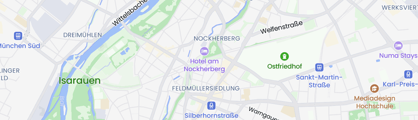 Karte mit dem ungefähren Standort