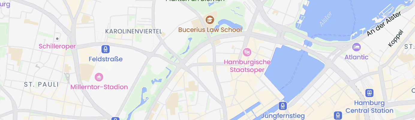 Karte mit dem ungefähren Standort