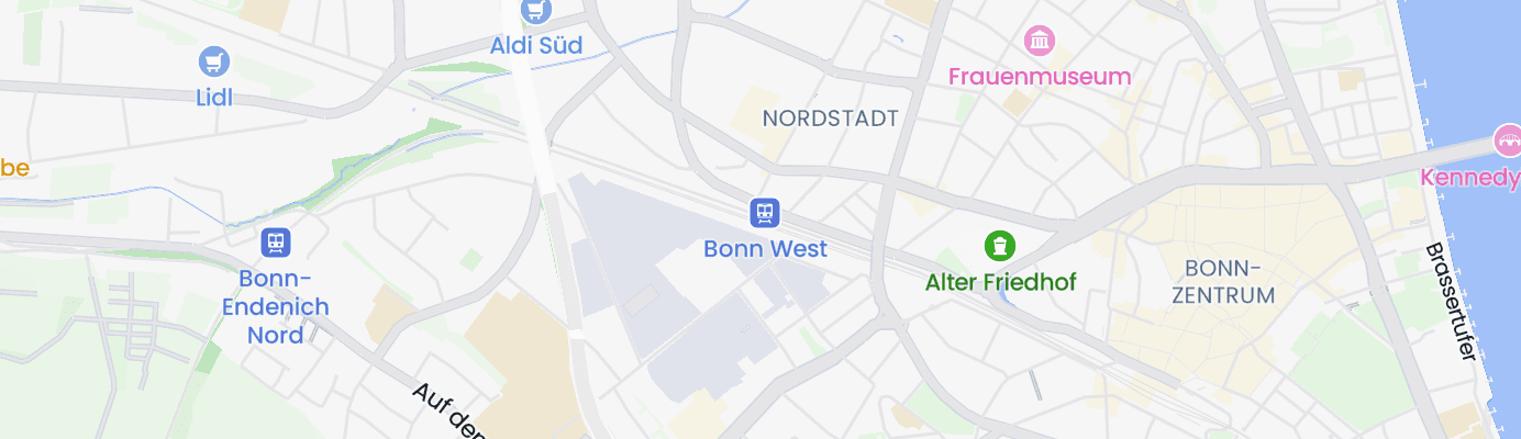 Karte mit dem ungefähren Standort