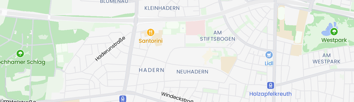 Karte mit dem ungefähren Standort