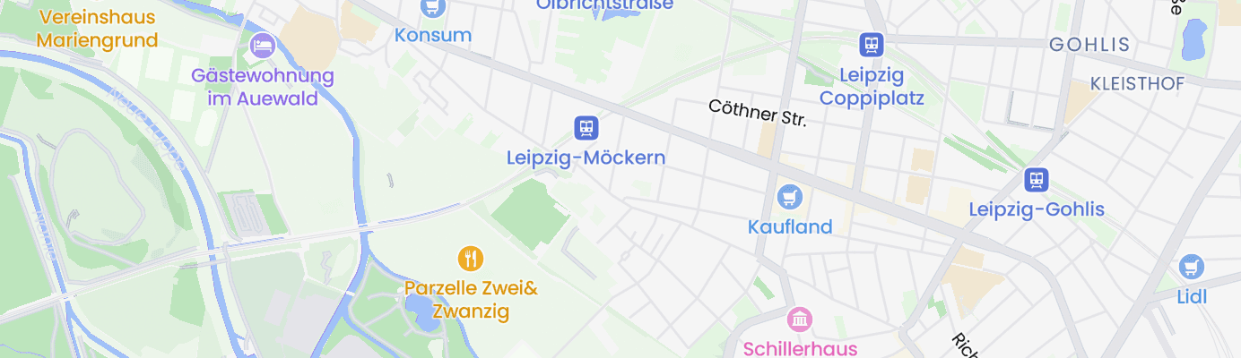 Karte mit dem ungefähren Standort