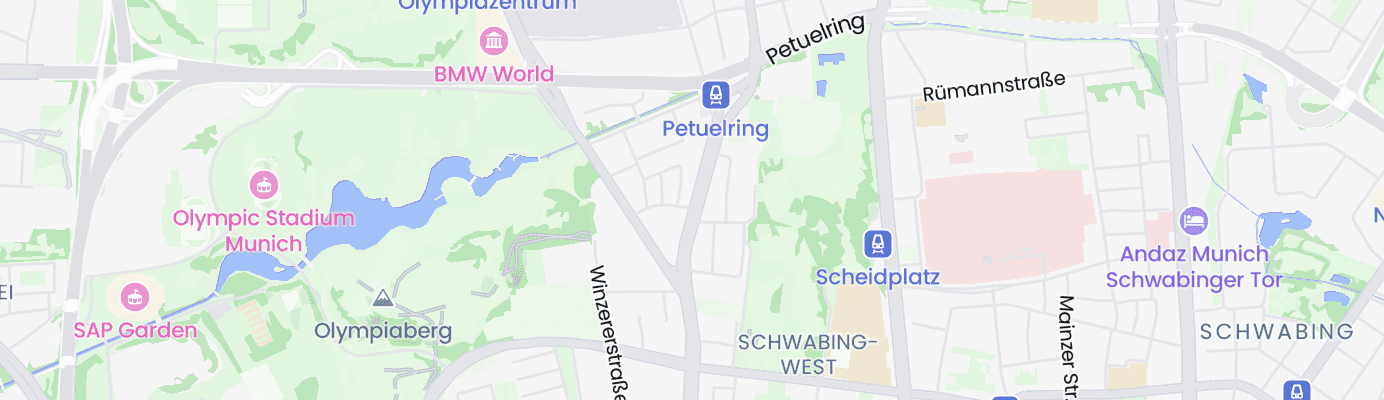 Karte mit dem ungefähren Standort