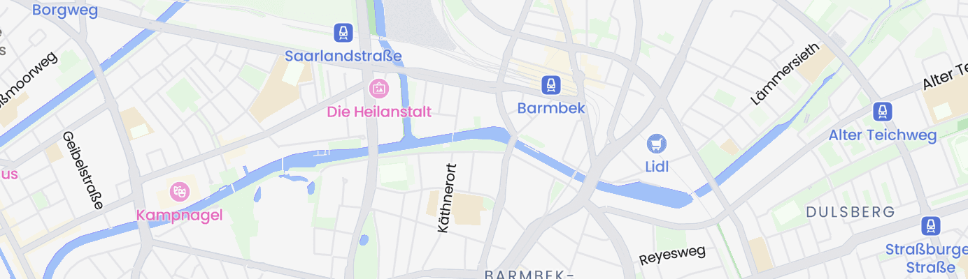 Karte mit dem ungefähren Standort