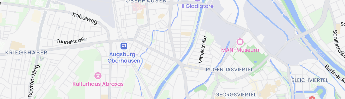 Map showing the approximate location