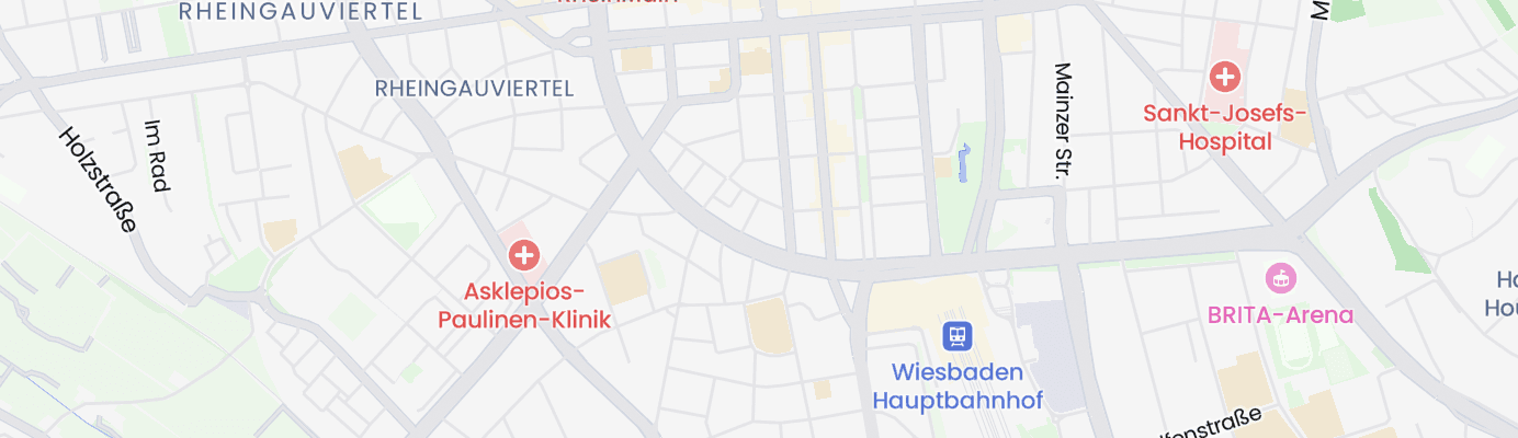 Karte mit dem ungefähren Standort