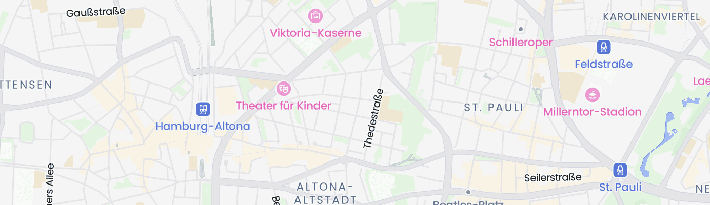 Karte mit dem ungefähren Standort