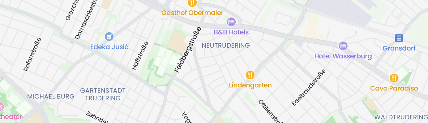 Karte mit dem ungefähren Standort