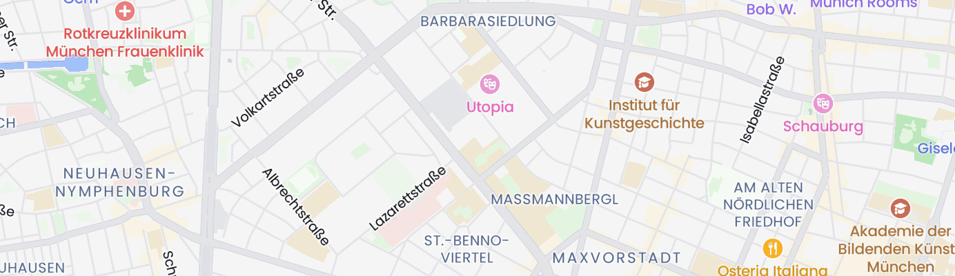 Karte mit dem ungefähren Standort