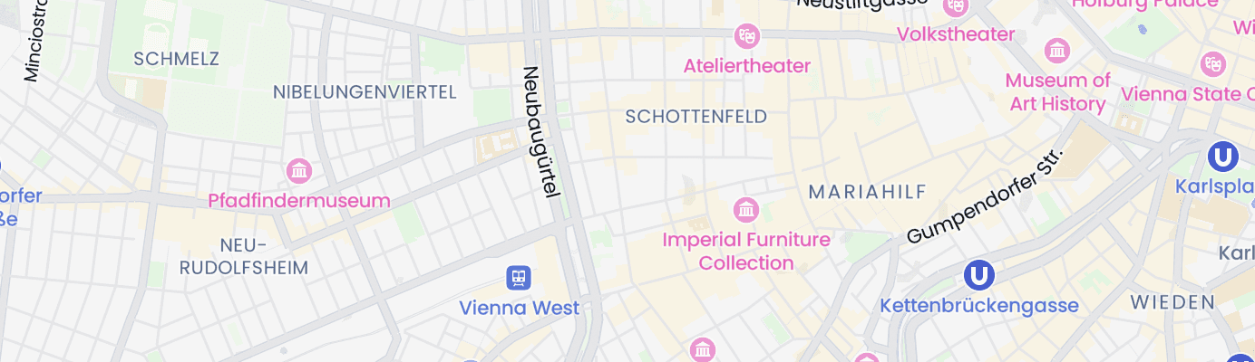 Karte mit dem ungefähren Standort