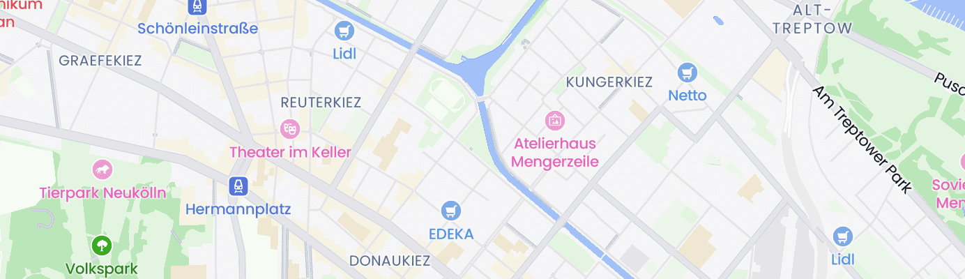 Karte mit dem ungefähren Standort