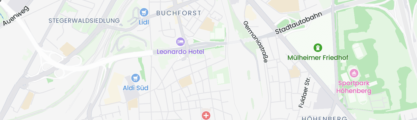 Karte mit dem ungefähren Standort