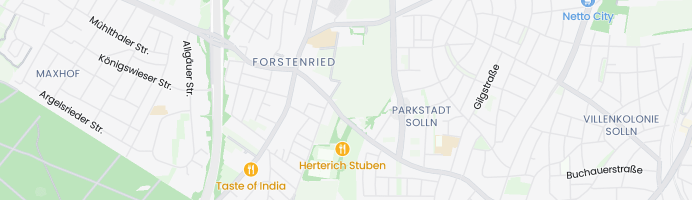 Karte mit dem ungefähren Standort