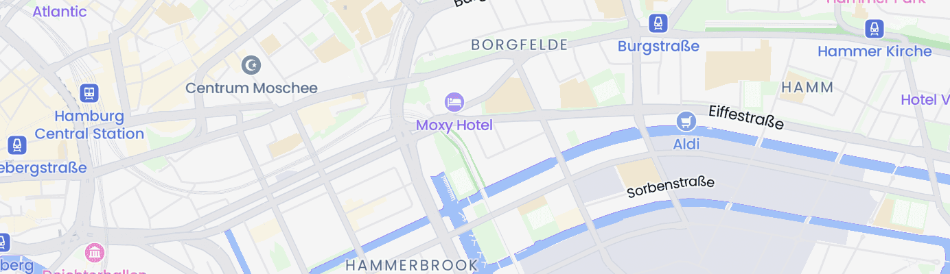 Karte mit dem ungefähren Standort
