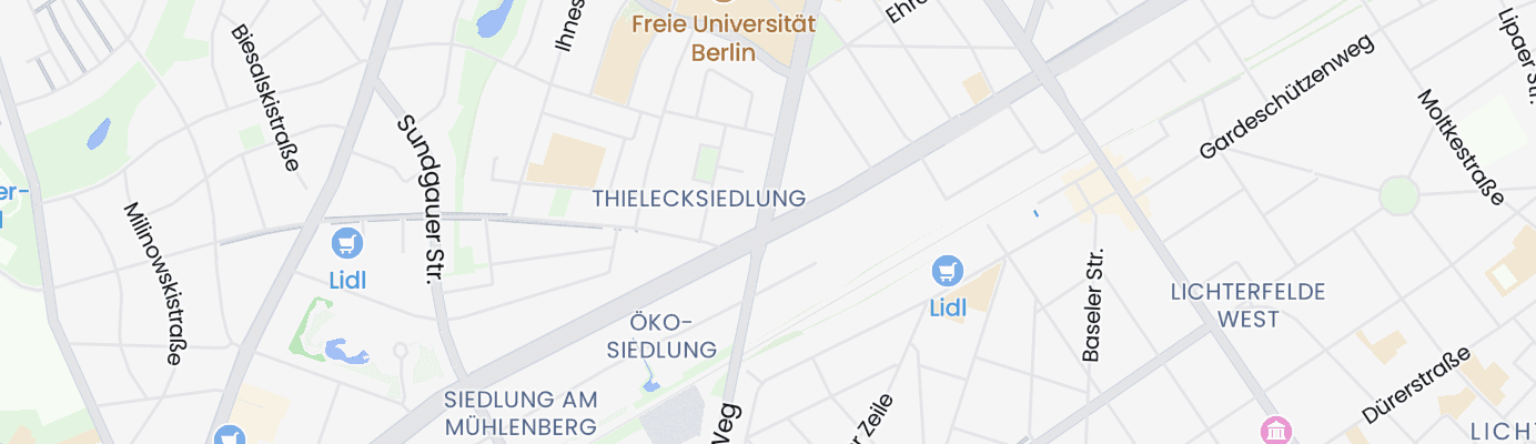 Karte mit dem ungefähren Standort