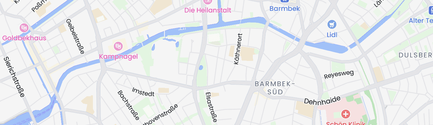 Karte mit dem ungefähren Standort