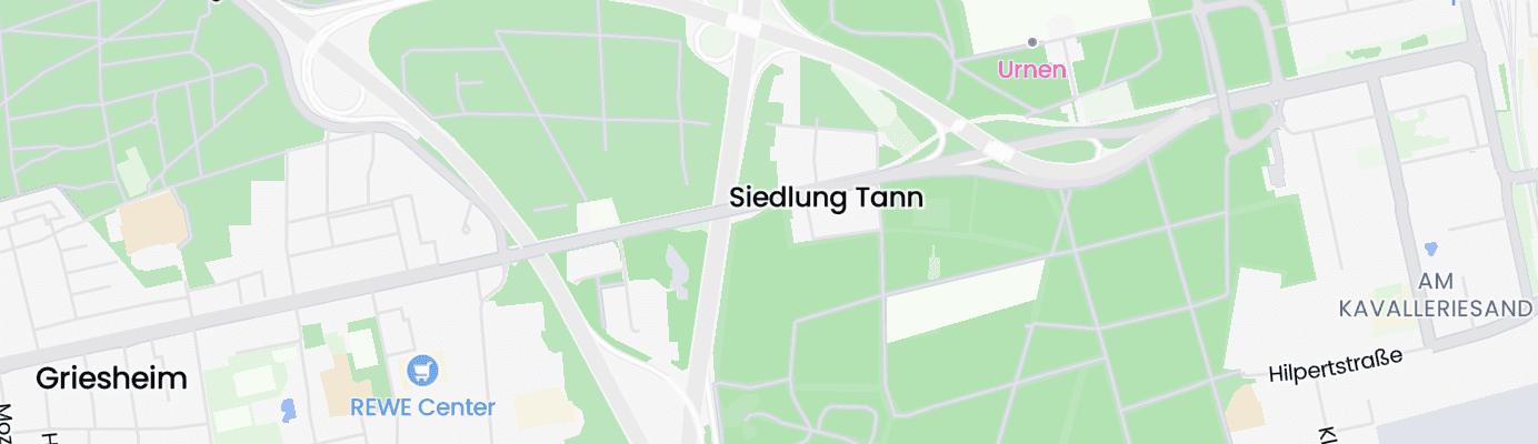 Karte mit dem ungefähren Standort