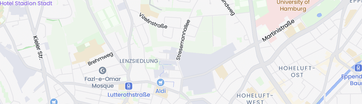 Karte mit dem ungefähren Standort