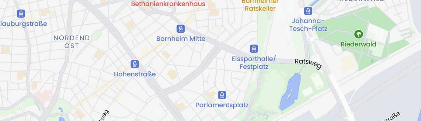 Karte mit dem ungefähren Standort