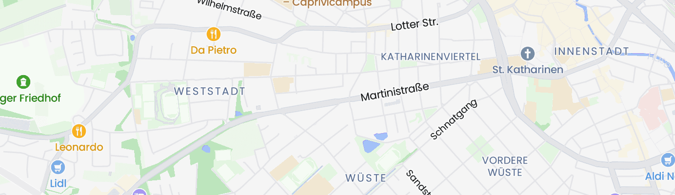 Karte mit dem ungefähren Standort