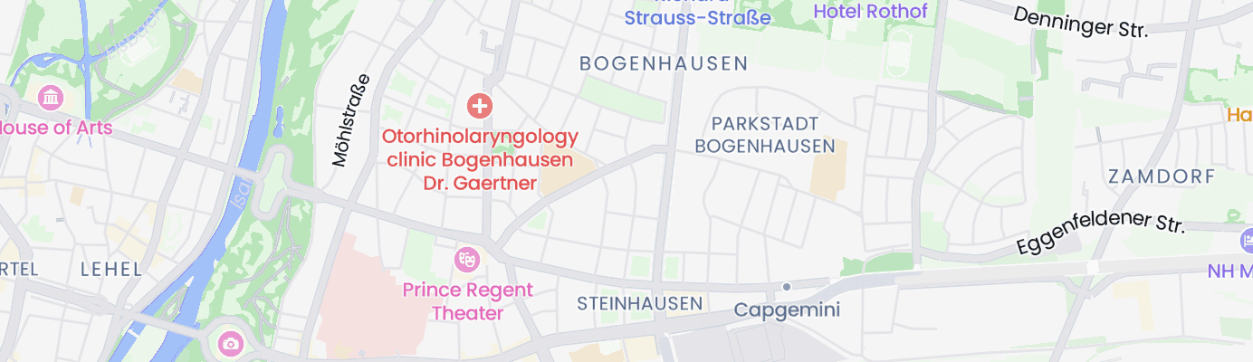 Karte mit dem ungefähren Standort