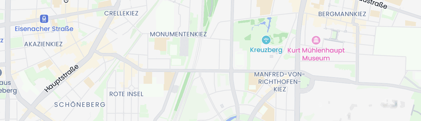 Karte mit dem ungefähren Standort