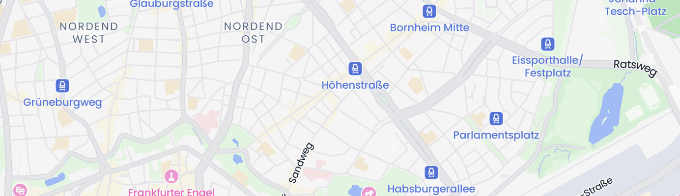 Karte mit dem ungefähren Standort
