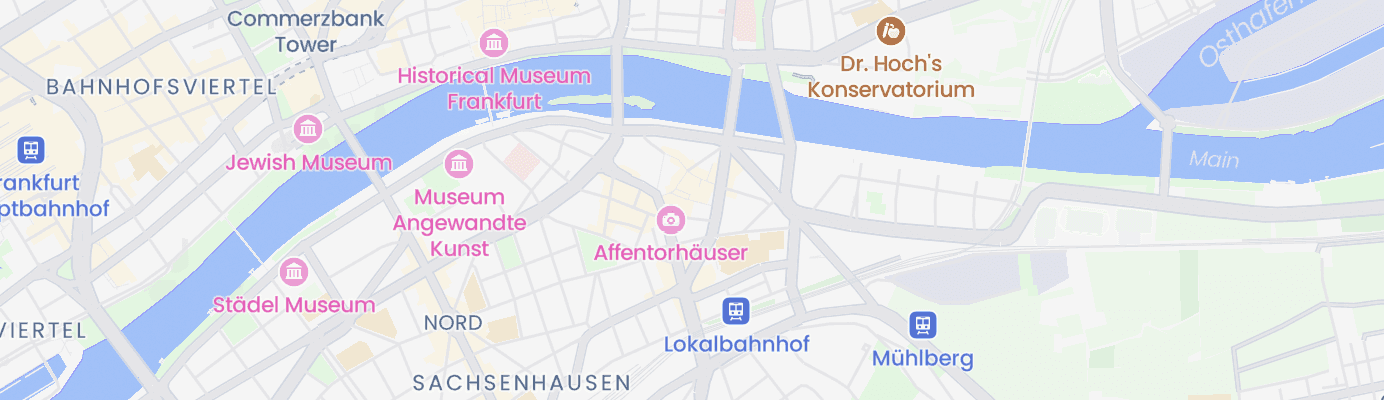 Karte mit dem ungefähren Standort