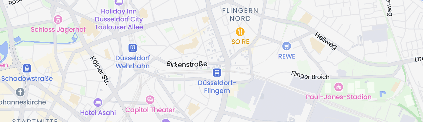 Map showing the approximate location