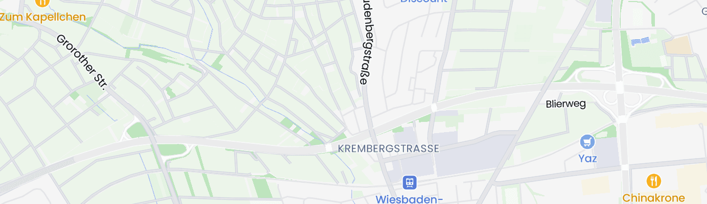 Karte mit dem ungefähren Standort