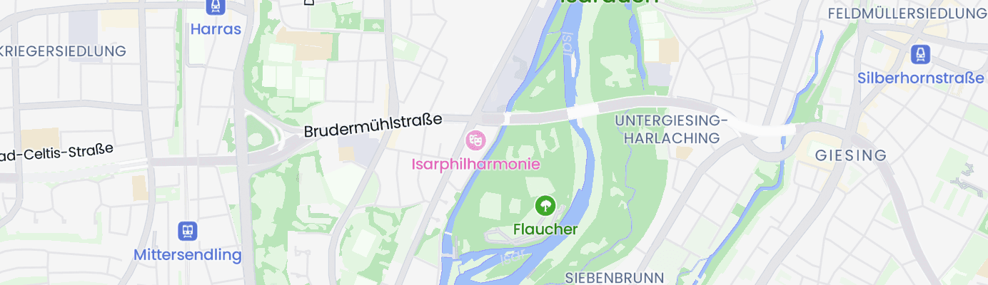 Karte mit dem ungefähren Standort