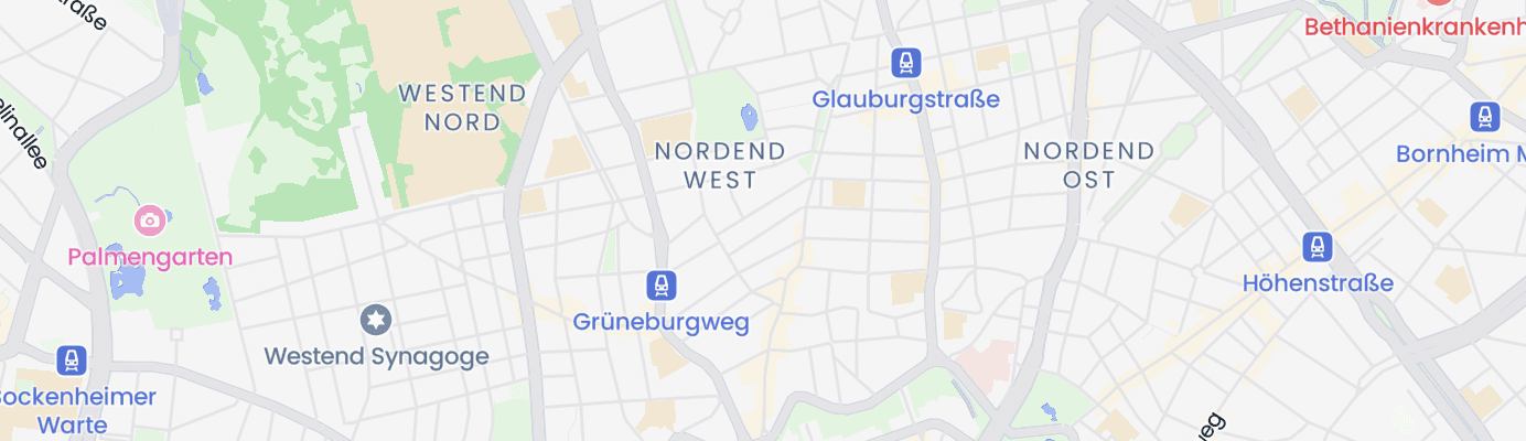 Karte mit dem ungefähren Standort