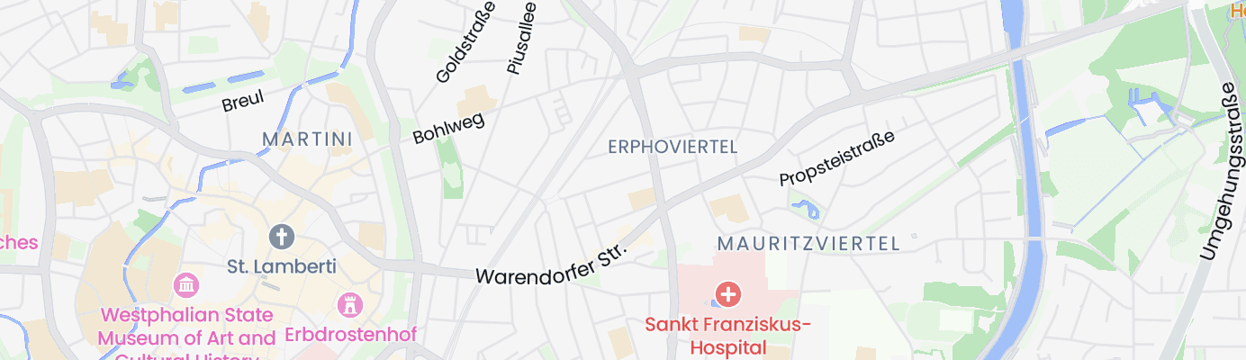 Karte mit dem ungefähren Standort