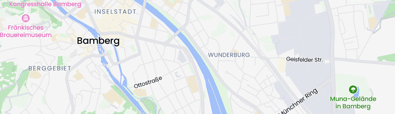 Karte mit dem ungefähren Standort