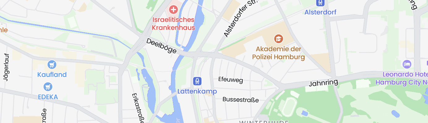 Karte mit dem ungefähren Standort