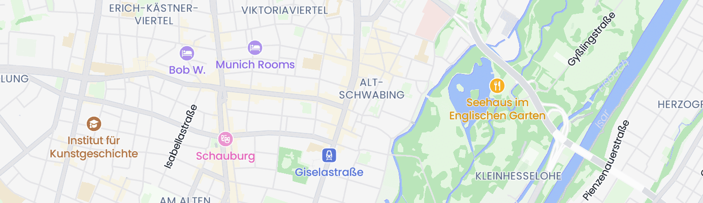 Karte mit dem ungefähren Standort