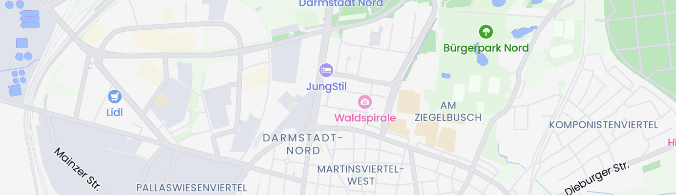 Karte mit dem ungefähren Standort