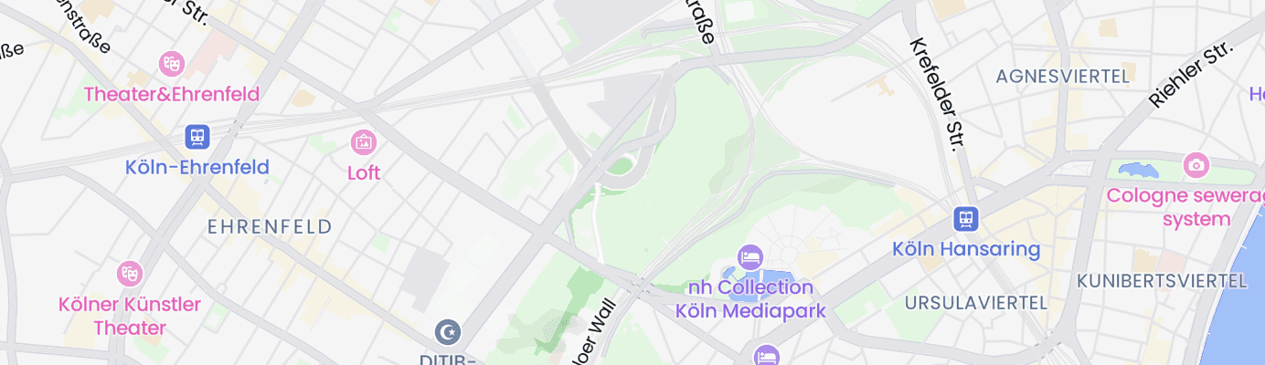 Karte mit dem ungefähren Standort