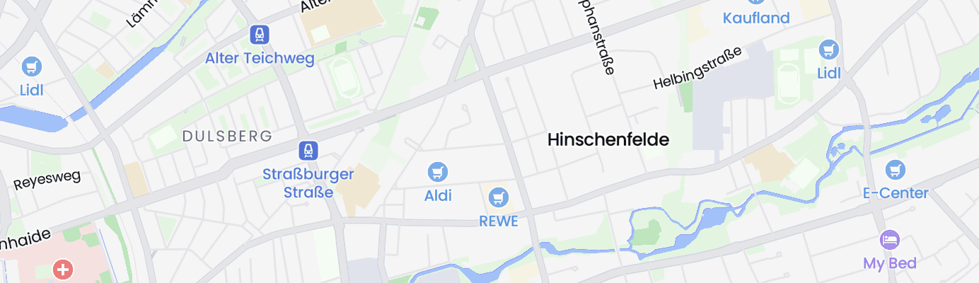 Karte mit dem ungefähren Standort