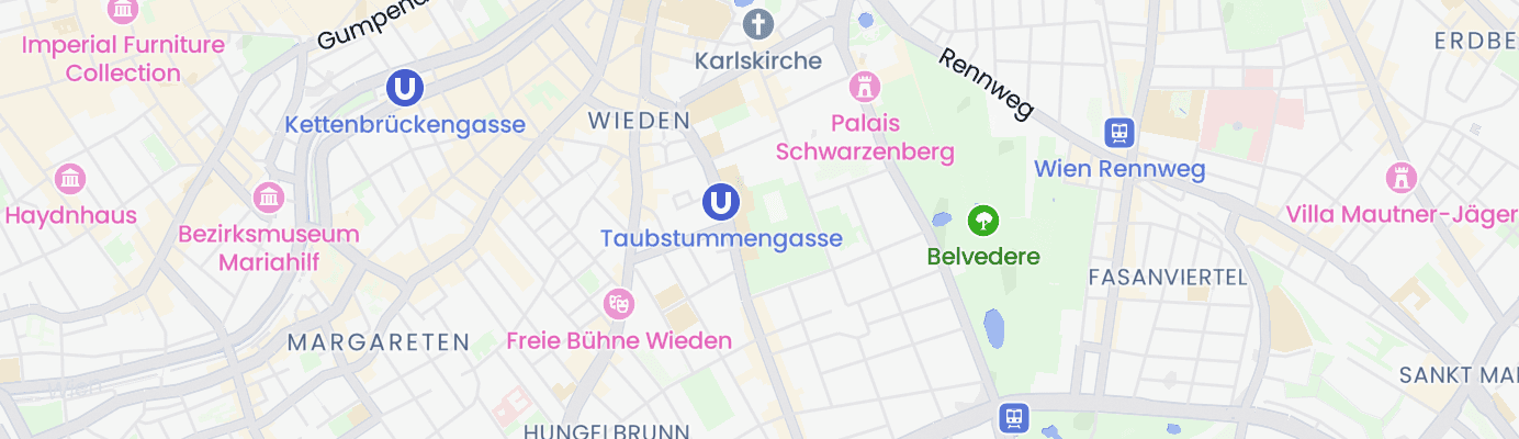 Map showing the approximate location
