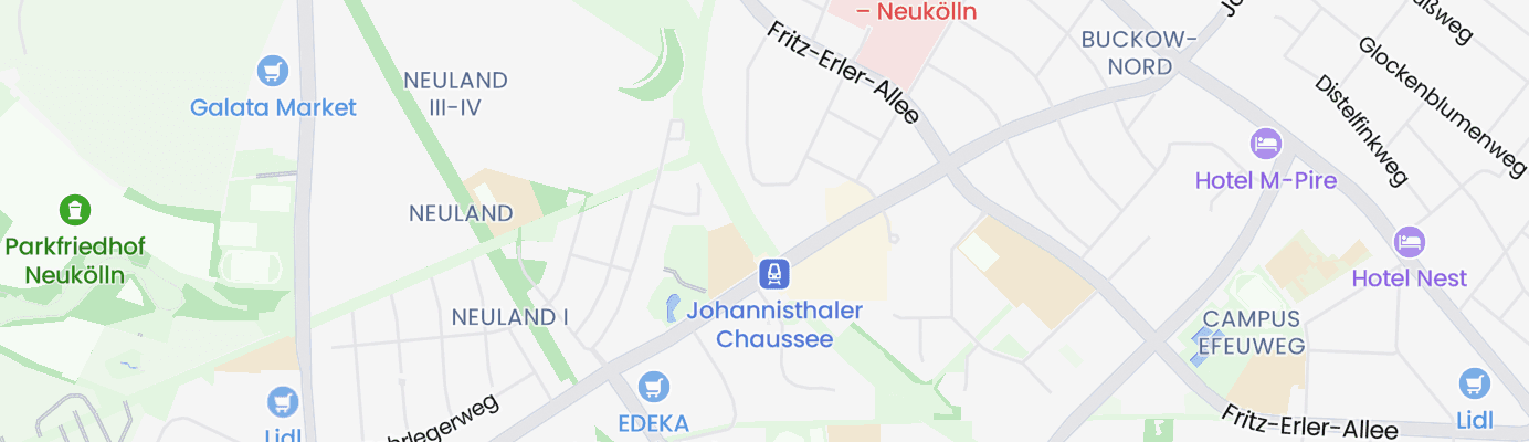 Karte mit dem ungefähren Standort