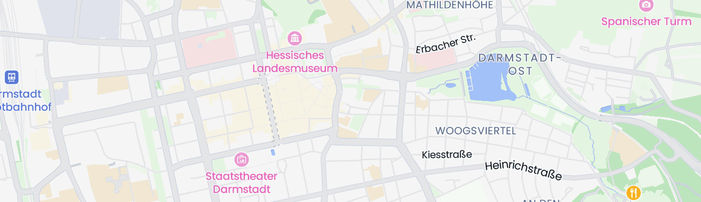 Karte mit dem ungefähren Standort