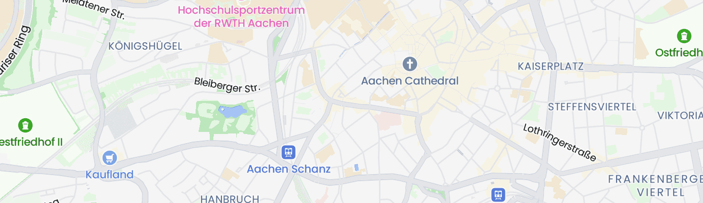 Karte mit dem ungefähren Standort