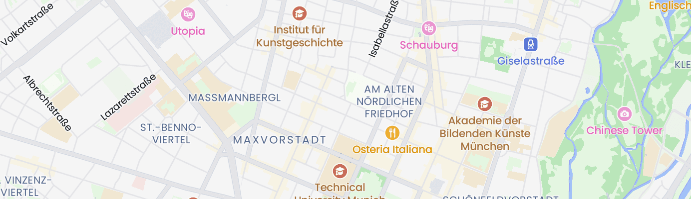 Karte mit dem ungefähren Standort