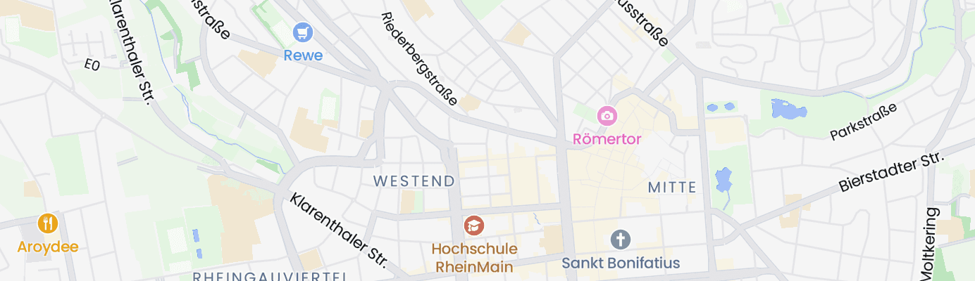 Karte mit dem ungefähren Standort