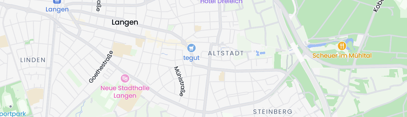 Karte mit dem ungefähren Standort