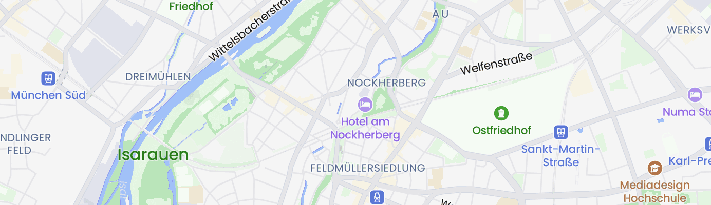Karte mit dem ungefähren Standort
