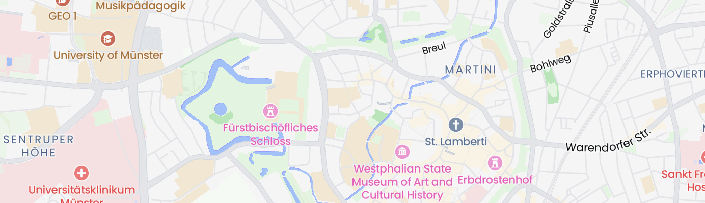Karte mit dem ungefähren Standort