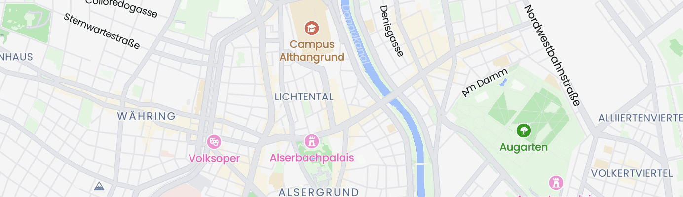Karte mit dem ungefähren Standort